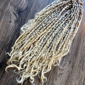 Wool Double-Ended Dreadlock Extensions